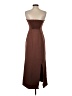 Zara 100% Polyester Brown Casual Dress Size S - photo 2