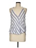 Pink Clover 100% Rayon Gray Sleeveless Blouse Size M - photo 1