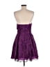 Aqua 100% Polyester Purple Cocktail Dress Size 6 - photo 2