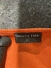 White Fox 100% Polyester Orange Sleeveless Top Size XS - photo 7