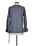 RXB Gray Long Sleeve Blouse Size M - photo 2