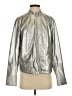 Torrid 100% Polyester Metallic Silver Jacket Size 00 Plus - photo 1