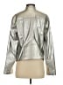 Torrid 100% Polyester Metallic Silver Jacket Size 00 Plus - photo 2