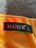 Maner 100% Polyester Gold Formal Skirt Size L - photo 4