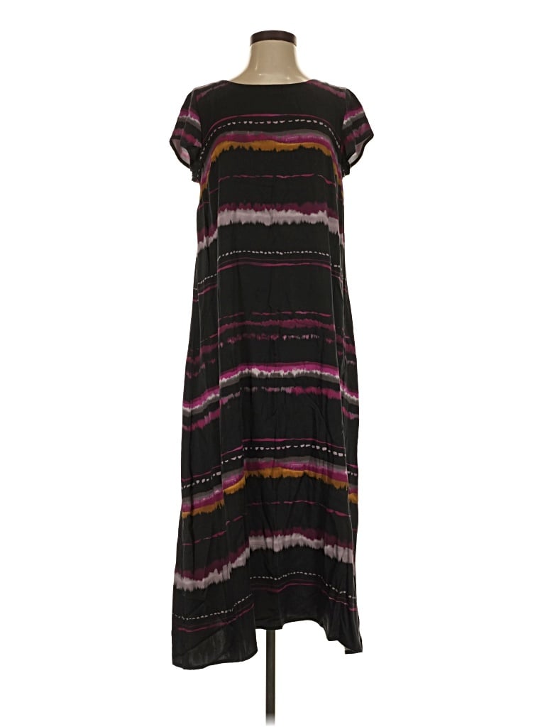 Pre-owned Purejill Casual Dress In Black