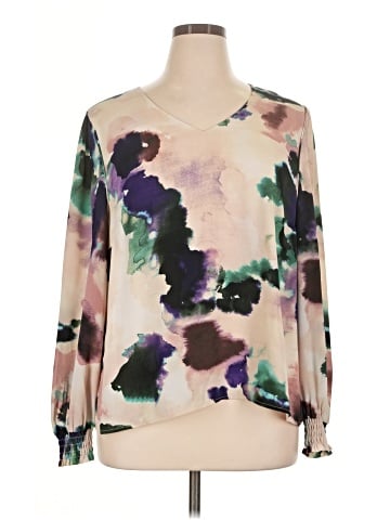 CAbi 3/4 Sleeve Blouse (view 1)