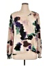 CAbi 100% Polyester Ivory 3/4 Sleeve Blouse Size XL - photo 1