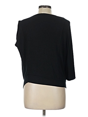 Olivia Grey 3/4 Sleeve Top (view 2)