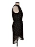 H&M 100% Polyester Print Black Casual Dress Size 2 - photo 4