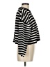 Elodie 100% Polyester Stripes Black Pullover Sweater Size M - photo 4