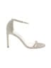 Stuart Weitzman Silver Sandals Size EU 39 1/2 - photo 1