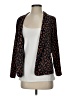 Bobeau 100% Polyester Animal Print Orange Blazer Size XS (petite) - photo 1