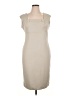 Adrienne Vittadini Solid Tan Cocktail Dress Size 14 - photo 1