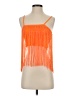 Topshop Orange Sleeveless Blouse Size 2 - photo 1
