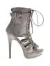 Shoedazzle Gray Sandals Size 6 1/2 - photo 1