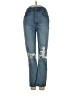 AGOLDE Graphic Blue Jeans Size 23 waist - photo 1