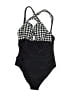 Cupshe Houndstooth Black One Piece Swimsuit Size S - photo 1