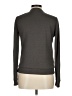 Ecru 100% Leather Gray Leather Jacket Size M (estimated) - photo 2