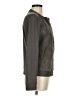 Ecru 100% Leather Gray Leather Jacket Size M (estimated) - photo 7