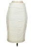 Express Solid Ivory Formal Skirt Size 6 - photo 1