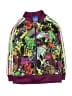 Adidas 100% Polyester Print Purple Track Jacket Size 4T - photo 1
