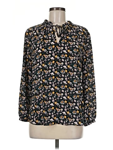 Ann Taylor LOFT Outlet Long Sleeve Blouse (view 1)