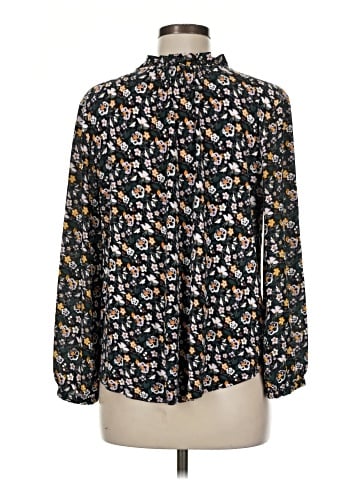 Ann Taylor LOFT Outlet Long Sleeve Blouse (view 2)