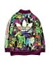 Adidas 100% Polyester Print Purple Track Jacket Size 4T - photo 2
