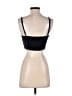 Zara 100% Polyester Black Sleeveless Top Size S - photo 2