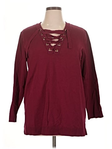INC International Concepts 3/4 Sleeve T-Shirt (view 1)
