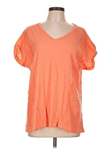 Cotton Bleu Short Sleeve Top (view 1)