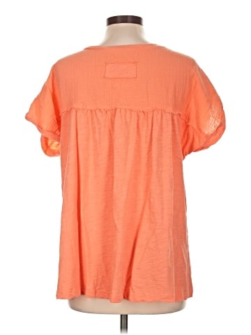 Cotton Bleu Short Sleeve Top (view 2)