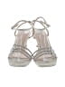 Badgley Mischka Silver Sandals Size 9 - photo 2