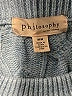 Philosophy Republic Clothing Blue Pullover Sweater Size M - photo 7