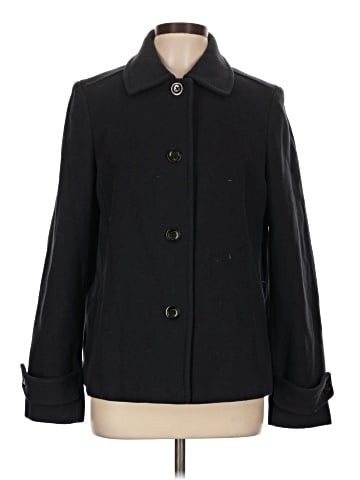 Lands' End Wool Coat (view 1)