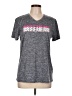 Skechers 100% Polyester Gray Short Sleeve Top Size L - photo 1