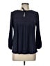 Boden Blue Long Sleeve Blouse Size 10 - photo 1