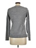 Ellen Tracy 100% Merino Extra Fine Wool Gray Wool Pullover Sweater Size L - photo 2
