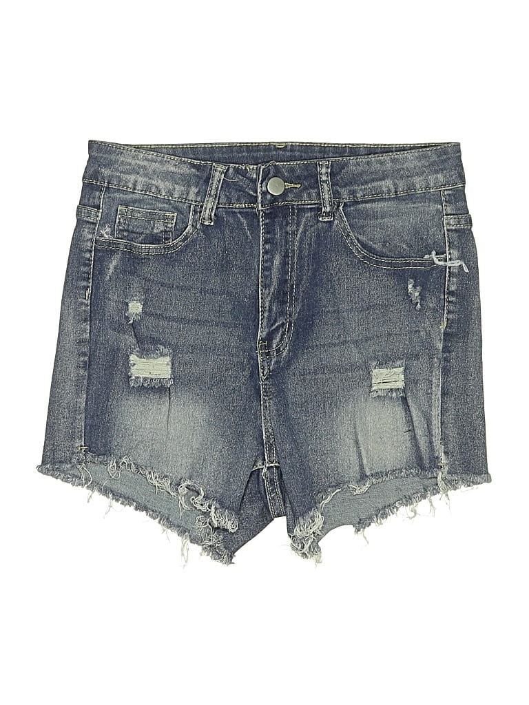 Pre-owned Jessica Howard Denim Shorts In Blue