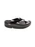 Oofos Black Flip Flops Size 6 - photo 1
