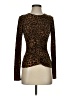 DKNY Brown Long Sleeve Top Size XS - photo 1