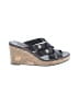 Brighton 100% Leather Black Wedges Size 10 - photo 1