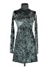 Kimchi Blue Metallic Teal Cocktail Dress Size S - photo 1