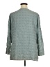 Assorted Brands 100% Cotton Gray Long Sleeve Blouse Size XL - photo 2
