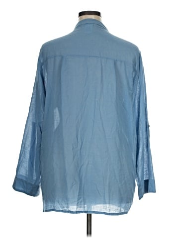 Ulla Popken Long Sleeve Blouse (view 2)