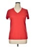 Nike 100% Polyester Red Short Sleeve T-Shirt Size XL - photo 1