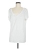 Wishful Park White Short Sleeve Top Size M - photo 1