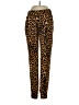 Intermix Animal Print Brown Casual Pants Size P (petite) - photo 1