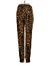 Intermix Animal Print Brown Casual Pants Size P (petite) - photo 2