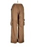 Romwe 100% Polyester Brown Cargo Pants Size L - photo 2